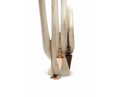 PENDULE POINTE LAITON COULEUR CUIVRÉ