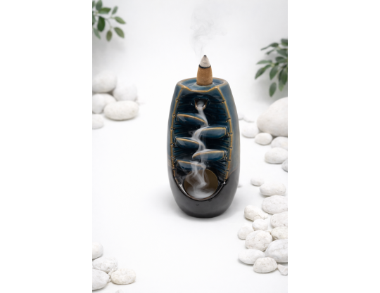 PORTE ENCENS A REFOULEMENT BACKFLOW CASCADE BLEU