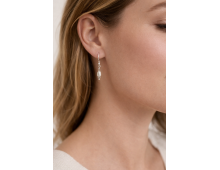 BOUCLE D'OREILLE CRÉATION PERLE EAU DOUCE