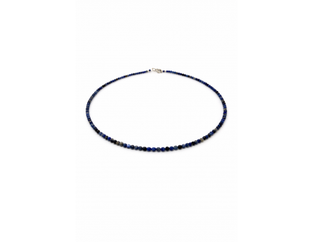 COLLIER SODALITE FACETTE 3 MM