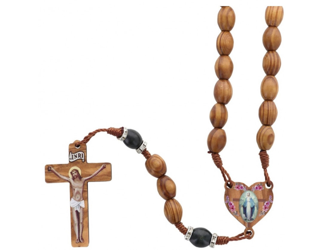 CHAPELET BOIS D'OLIVIER