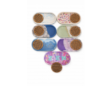 GRAND PLATEAU JESMONITE ET FLEUR DE VIE BOIS