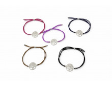 BRACELET SATIN & ARBRE DE VIE EN ARGENT 925