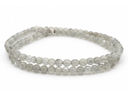 LABRADORITE CLAIRE 4 MM - BRACELET LITHOTHÉRAPIE