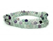 FLUORINE 4 MM - BRACELET LITHOTHÉRAPIE