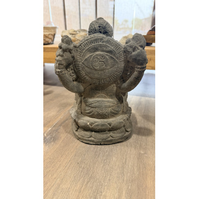 GANESH STATUE PIERRE GRAVÉE - BALI