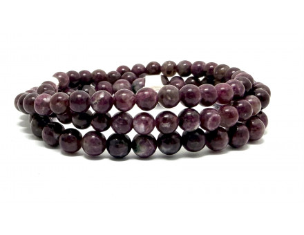 EUDIALYTE 6 MM  - BRACELET LITHOTHÉRAPIE