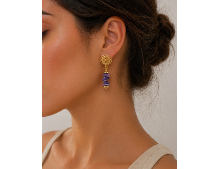 BOUCLE CRÉATION CHAROITE CHIPS