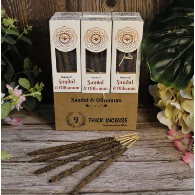 ENCENS BOTANIQUE - SANTAL & OLIBAN