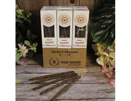 ENCENS BOTANIQUE - SANTAL & OLIBAN