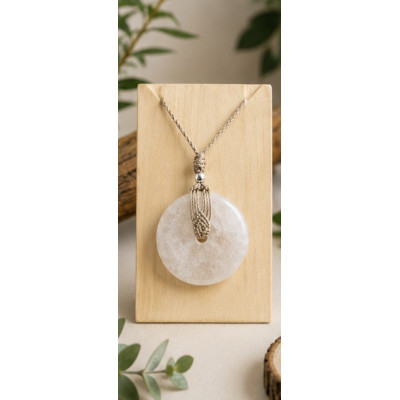DONUTS 5 CM ORNÉE EN MACRAMÉ