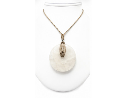 DONUTS 5 CM ORNÉE EN MACRAMÉ