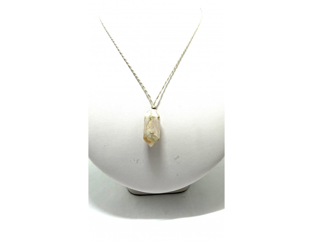 AGATE FLEUR DE CERISIER BITERMINE