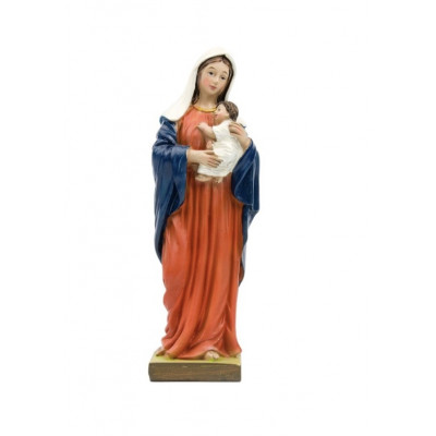 STATUE VIERGE À L'ENFANT 14 CM