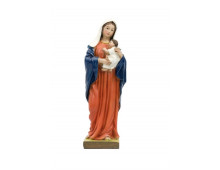 STATUE VIERGE À L'ENFANT 14 CM