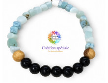 BRACELET CRÉATION LITHOTHÉRAPIE -  "LIBÉRATION"