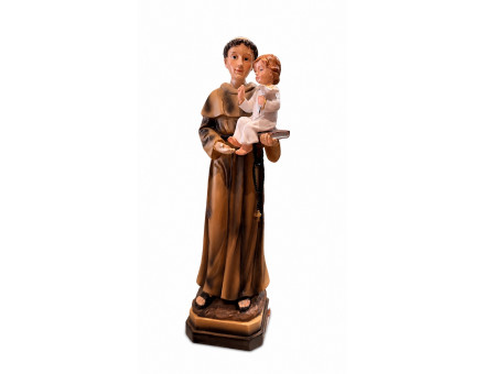 STATUE RESINE 30 CM ST ANTOINE DE PADOUE