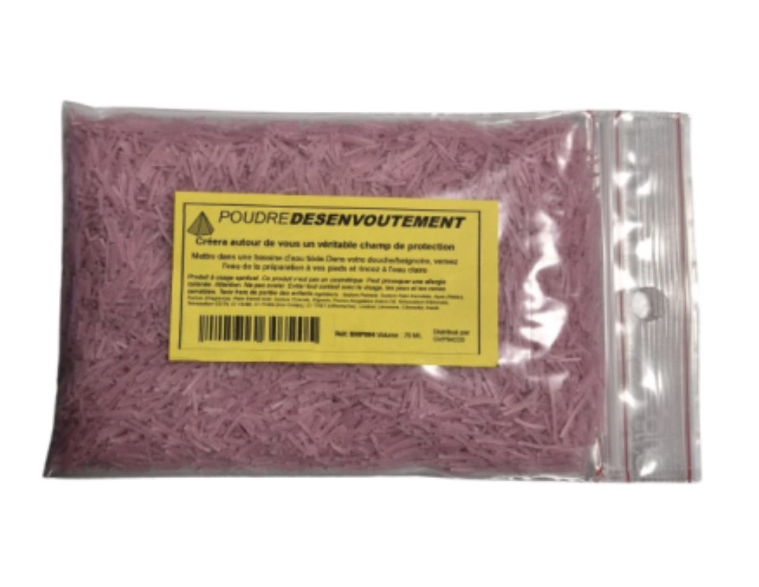 POUDRE SAVON  DÉSENVOUTEMENT