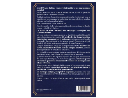 LIVRE ORACLE BELLINE - 40 TIRAGES SACRÉS POUR EXPLORER, PRÉDIRE ET TRANSFORMER SA DESTINÉE