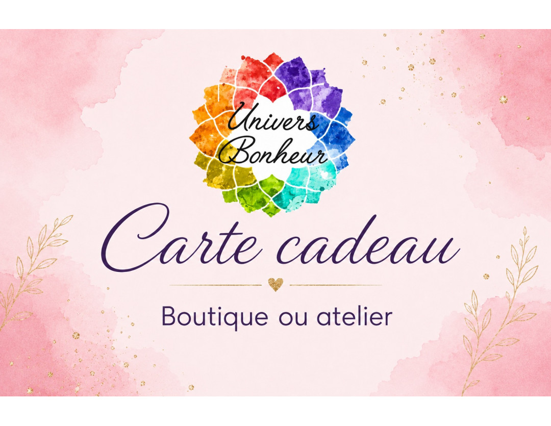 CARTE CADEAU BOUTIQUE / ATELIER - 75 €