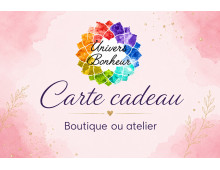 CARTE CADEAU BOUTIQUE / ATELIER - 75 €