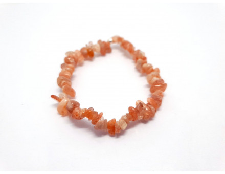 PIERRE DU SOLEIL CHIPS  - BRACELET LITHOTHÉRAPIE