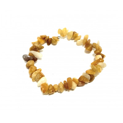 JASPE JAUNE BAROQUE - BRACELET LITHOTHÉRAPIE