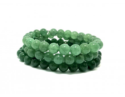 AVENTURINE VERTE 8MM - BRACELET LITHOTHÉRAPIE