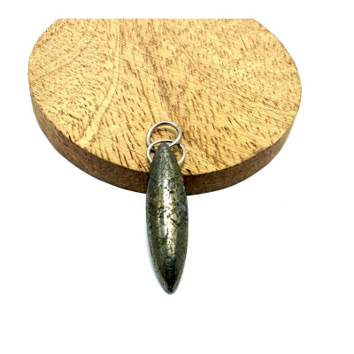 PYRITE OVAL ALLONGÉ