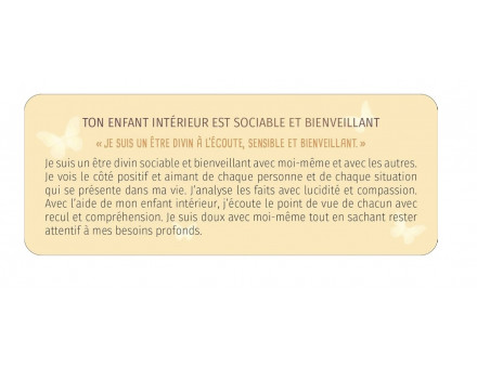 LE PETIT ORACLE DE L'ENFANT INTÉRIEUR