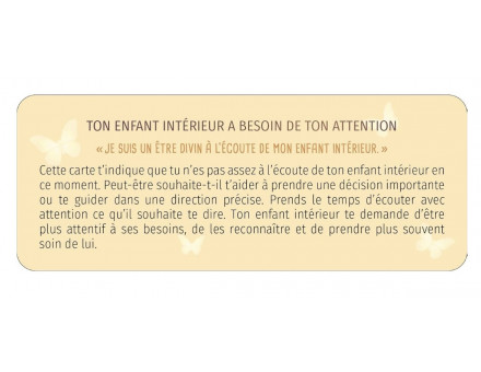 LE PETIT ORACLE DE L'ENFANT INTÉRIEUR