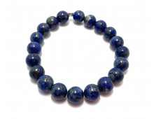 LAPIS LAZULI 8 MM - BRACELET LITHOTHÉRAPIE