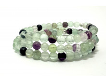 FLUORINE CLAIRE 6MM - BRACELET LITHOTHÉRAPIE