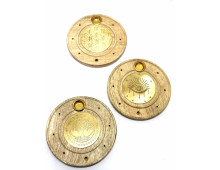 PORTE ENCENS EN BOIS DE MANGUIER & LAITON