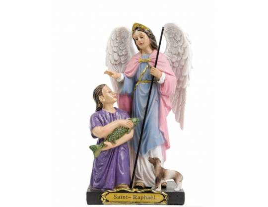 STATUE RESINE ST RAPHAEL