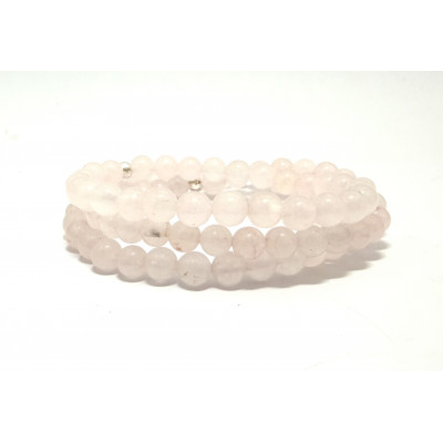 QUARTZ ROSE  MADAGASCAR GRADE A - 6MM