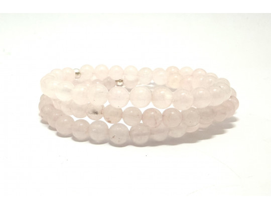 QUARTZ ROSE  MADAGASCAR GRADE A - 6MM