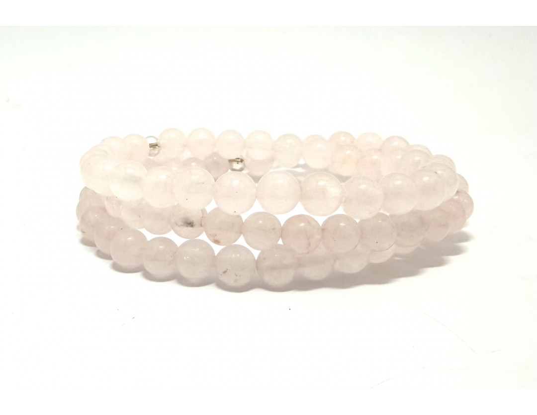 QUARTZ ROSE  MADAGASCAR GRADE A - 6MM
