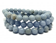 ANGELITE 8MM - BRACELET LITHOTHÉRAPIE