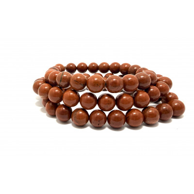 JASPE ROUGE 8MM - BRACELET LITHOTHÉRAPIE