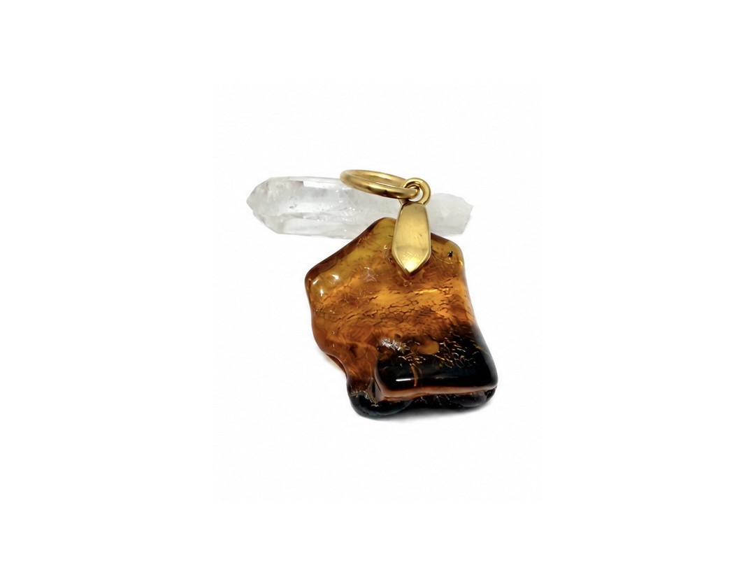 PENDENTIF AMBRE  DE LA BALTIQUE