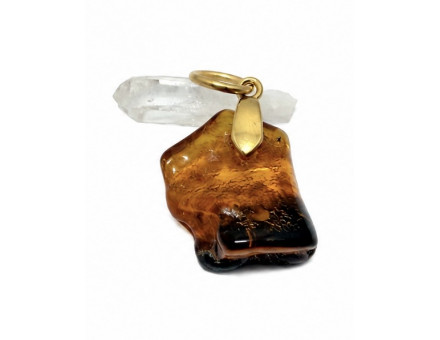 PENDENTIF AMBRE  DE LA BALTIQUE