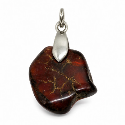 PENDENTIF AMBRE  DE LA BALTIQUE