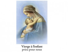 NEUVAINE LES VIERGES VIERGE A L ENFANT