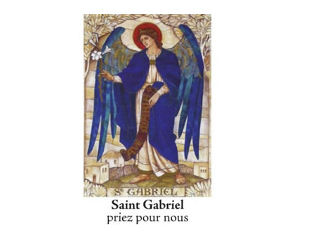 NEUVAINE LES SAINTS SAINT GABRIEL 1