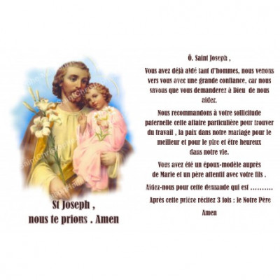 NEUVAINE LES SAINTS SAINT JOSEPH 4