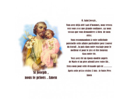 NEUVAINE LES SAINTS SAINT JOSEPH 4