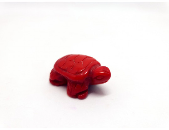 ANIMAL TORTUE BAMBOU CORAIL