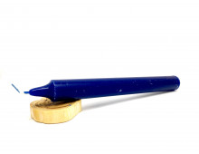 BOUGIE TEINTEE DANS LA MASSE Bleu marine