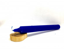 BOUGIE TEINTEE DANS LA MASSE Bleu roi